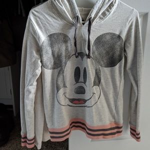 Disney Parks Mickey Mouse Long Sleeve Hoodie XS